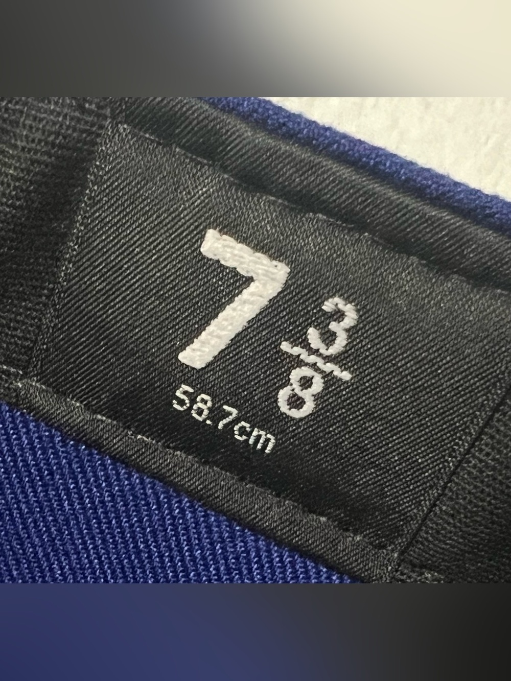 New Era Durham Bulls Blue 59FIFTY Fitted Hat with embroidered Bulls logo - Picture 8 of 12